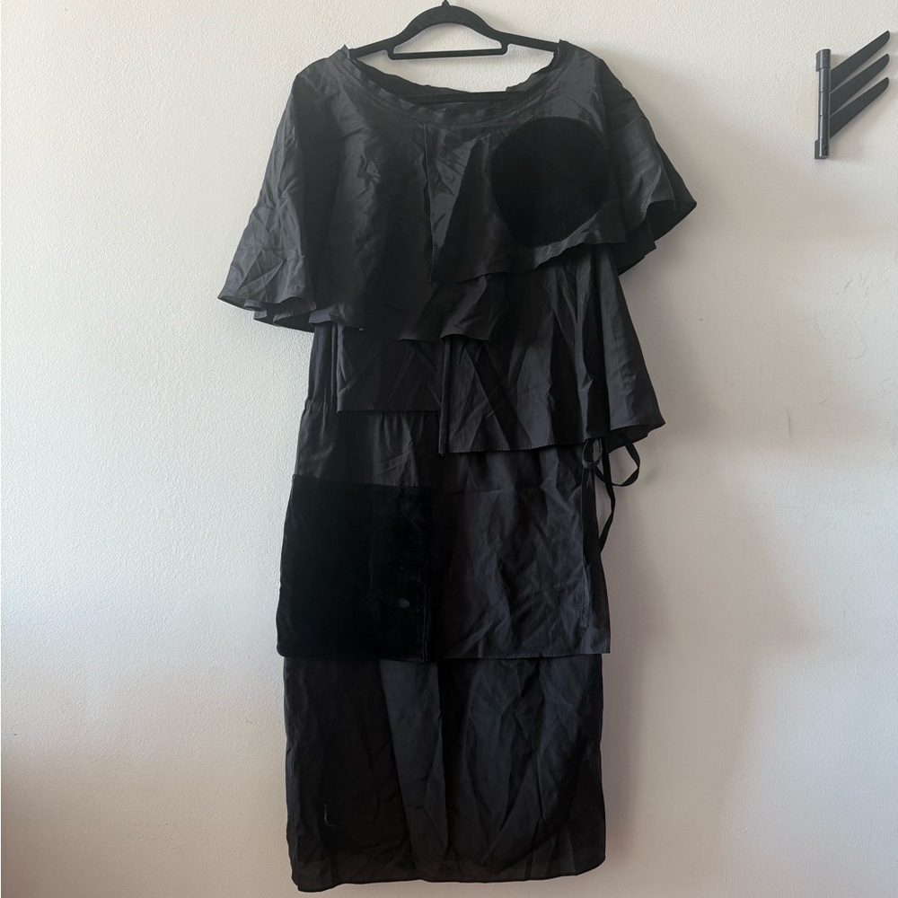 Tsumori Chisato Black Layered Dress